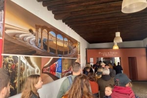 A partir de Málaga: passeio privado por Ronda, incluindo transporte, café, arena de touros, tapas e bebidas