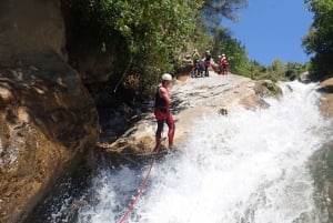 From Yunquera: Canyoning Tour to Zarzalones Canyon