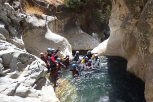 From Yunquera: Private Canyoning Tour to Zarzalones Canyon