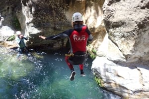 From Yunquera: Canyoning Tour to Zarzalones Canyon