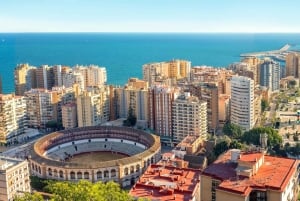 Malaga, Catamaran ride and Mijas Pueblo