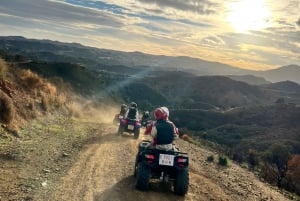 Málaga: Off-road tur med 2-personers quad i Mijas