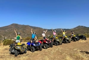 Málaga: Off-road Tour by 2-Seater Quad in Mijas