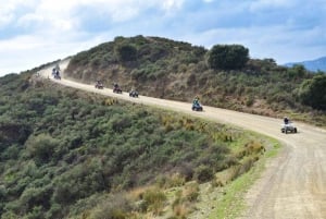 Off-road adventure quad biking tour through Mijas mountains