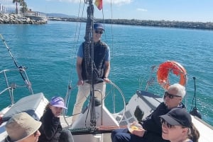 Marbella: sunset sailboat trip Drinks-Snacks,2 hour