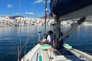 Marbella: sunset sailboat trip Drinks-Snacks,2 hour