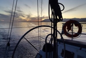 Marbella: sunset sailboat trip Drinks-Snacks,2 hour