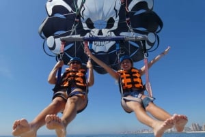 Marbella: Parasailing Flight from Puerto Banus