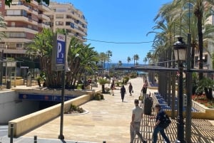 Marbella: Wycieczka rowerowa z przewodnikiem z degustacją tapas i napojami