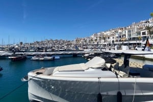 Marbella: Wycieczka rowerowa z przewodnikiem z degustacją tapas i napojami