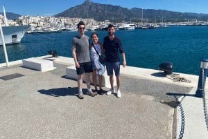 Marbella: Wycieczka rowerowa z przewodnikiem z degustacją tapas i napojami