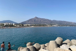 Marbella: Privat cykeltur Marbella - Puerto Banus inkl. tapas-smagning