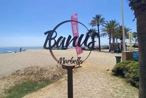 Marbella: prywatna wycieczka rowerowa Marbella - Puerto Banus z degustacją tapas