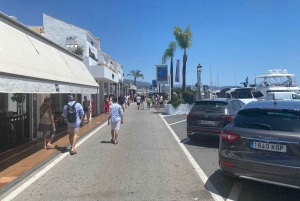 Marbella: prywatna wycieczka rowerowa Marbella - Puerto Banus z degustacją tapas