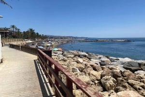 Marbella: prywatna wycieczka rowerowa Marbella - Puerto Banus z degustacją tapas