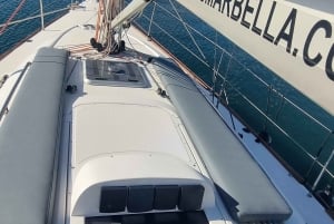 Marbella: prywatny rejs z napojem i przekąską, 2 godziny