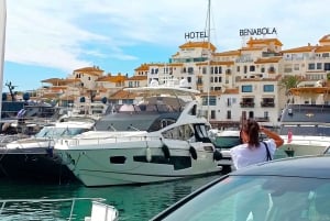 Marbella private tour & Puerto Banus to walk on your own