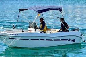 Marbella: Boat Rental drive yourself with Dolphin Sighting