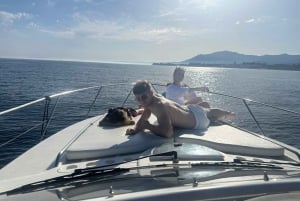 Marbella: shared cruise 2-4 hours on luxury yacht maximum 10 pax.