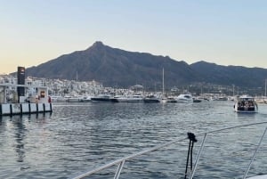 Marbella: shared cruise 2-4 hours on luxury yacht maximum 10 pax.