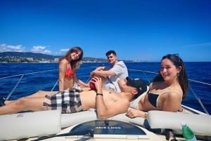 Marbella: wspólny rejs 2-4 godziny na luksusowym jachcie Targa 37 lub Targa 48