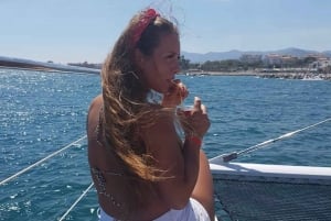 Marbella: Wycieczka katamaranem o zachodzie słońca