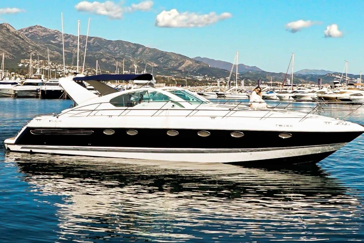 Puerto Banús: Möhippa på yacht