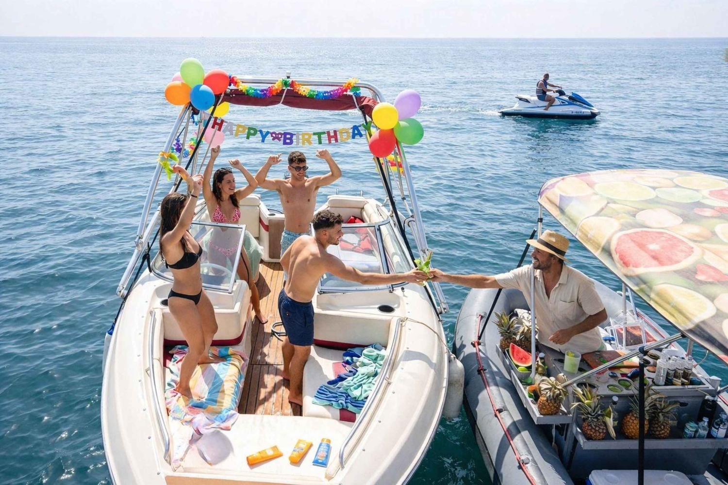 Puerto Banus: een cruiseboot op maat voor aanzoeken en feesten