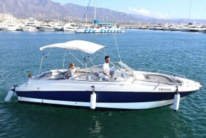 Puerto Banús: Boat Cruise with Snorkeling & Paddle Board