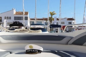 Puerto Banús: Boat Cruise with Snorkeling & Paddle Board