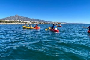 Marbella: Tour guidato in kayak a Puerto Banús
