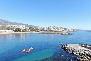 Marbella: Tour guidato in kayak a Puerto Banús