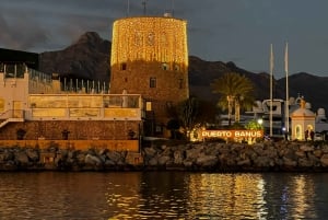 Puerto Banús: Sunset Sail in Marbella with Drinks & Snacks