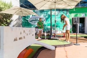 Quizygolf Marbella, entrada a Minigolf