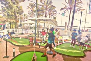 Quizygolf Marbella, entrada a Minigolf
