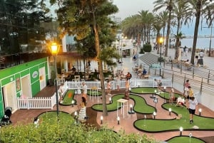 Quizygolf Marbella, entrada a Minigolf