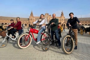 Sevilla: Flamenco Tour auf dem eBike mit Show