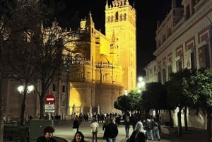 Sevilla: Flamenco Tour auf dem eBike mit Show