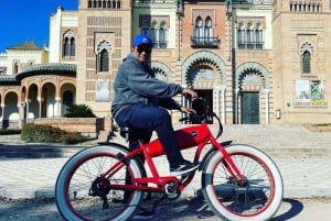 Sevilla: Flamenco Tour auf dem eBike mit Show