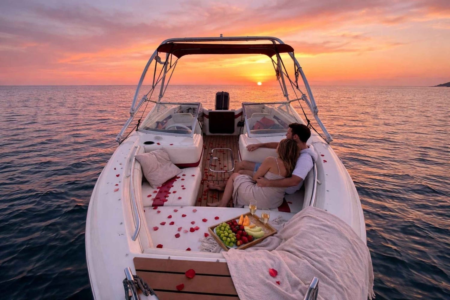 Den perfekta romantiska båtupplevelsen i Puerto Banús