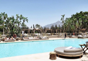 Beach Clubs only open during the Summer in Marbella