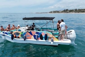 Do 11 osób na pokładzie może cieszyć się wybrzeżem Marbelli