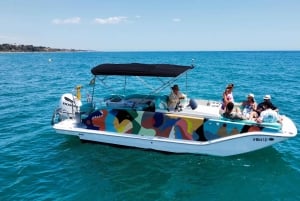 Do 11 osób na pokładzie może cieszyć się wybrzeżem Marbelli