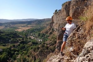 Vía Ferrata Tajo de Ronda with transfer from Costa del Sol