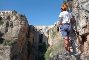 Vía Ferrata Tajo de Ronda with transfer from Costa del Sol