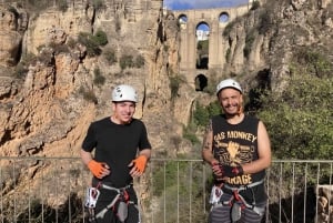 Vía Ferrata Tajo de Ronda with transfer from Costa del Sol