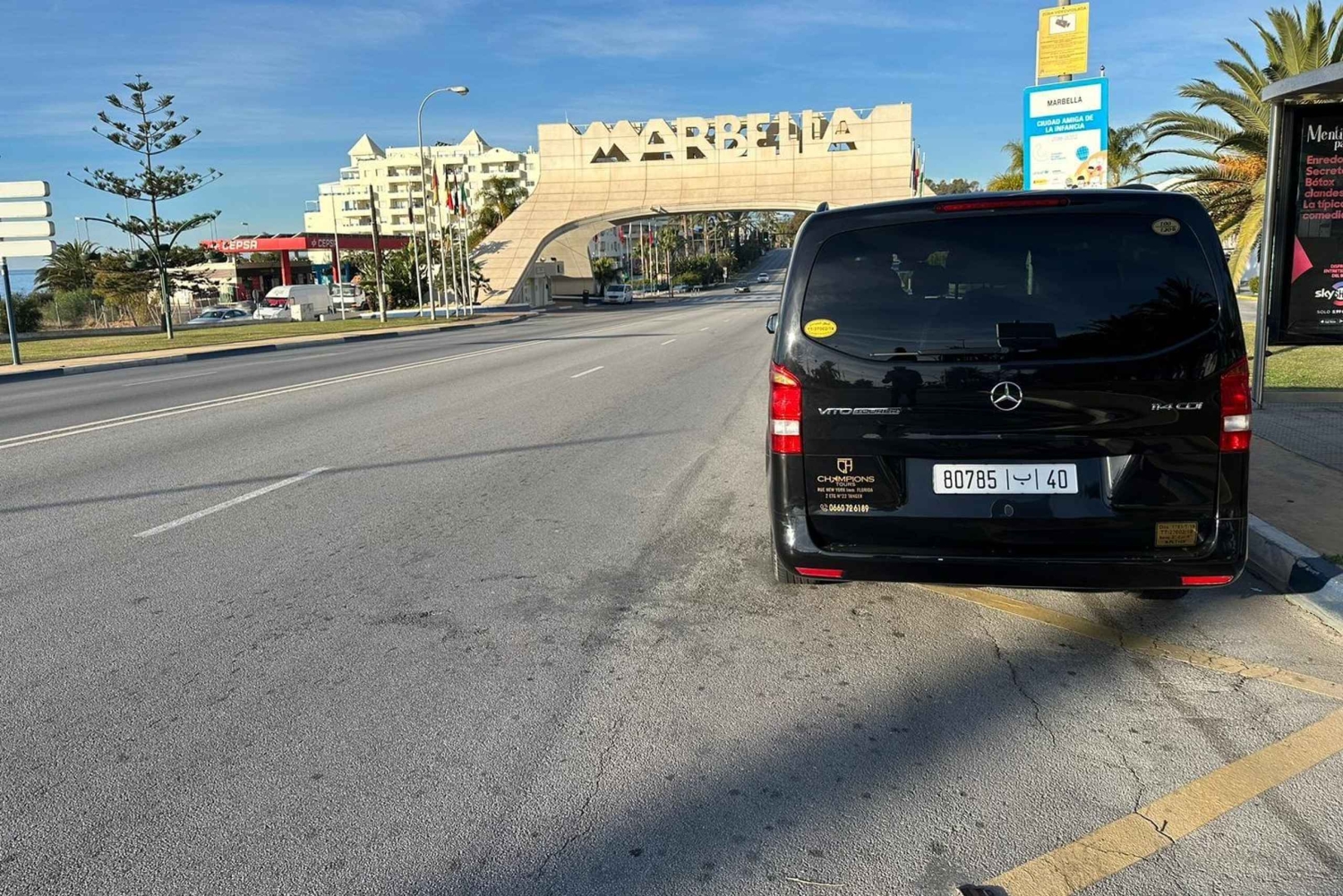 Vip Transfer från Malaga flygplats till Marbella