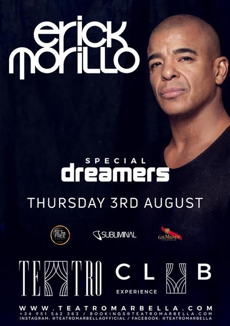 Erick Morillo at Teatro Marbella