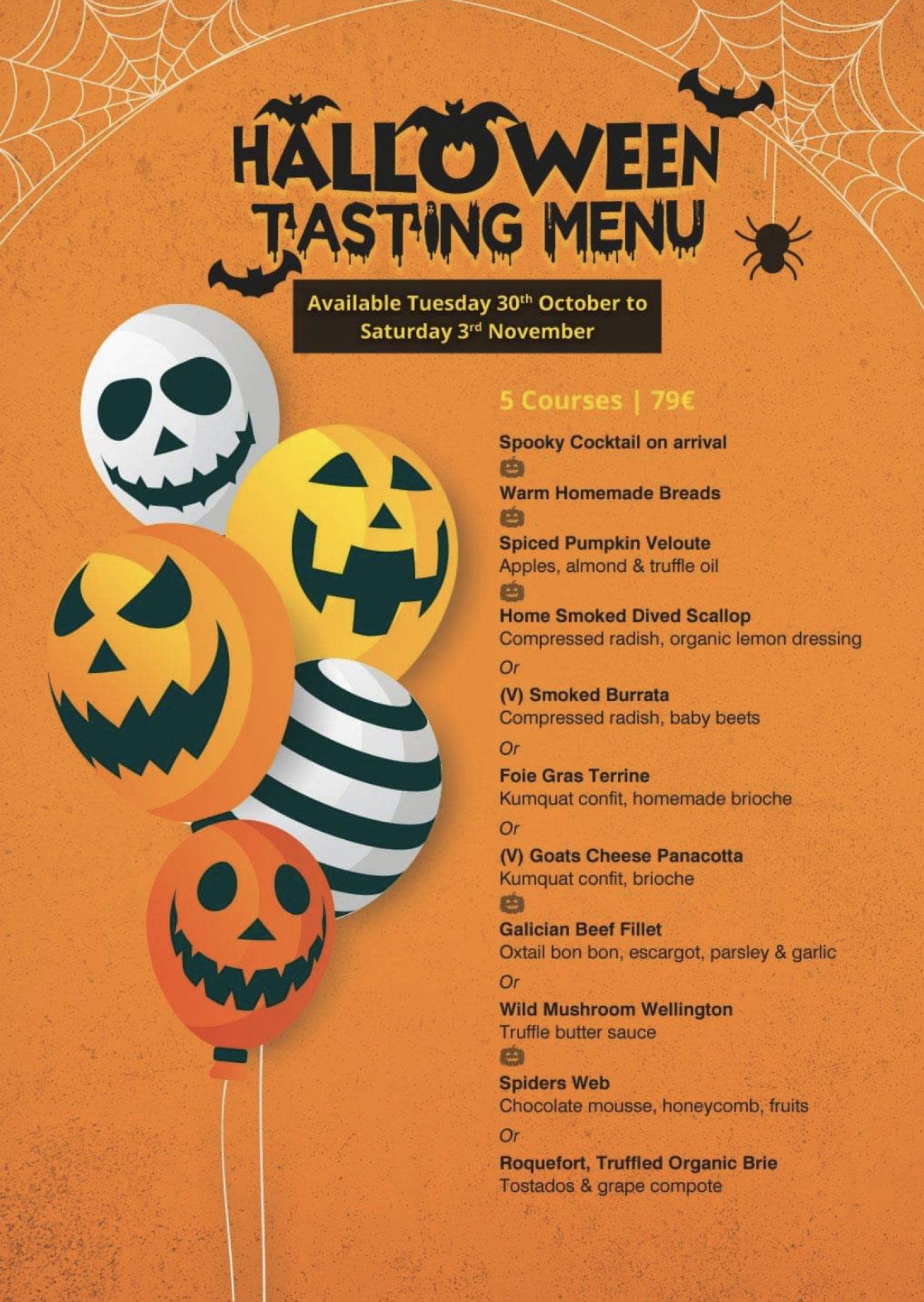 Halloween Tasting Menu Week My Guide Marbella