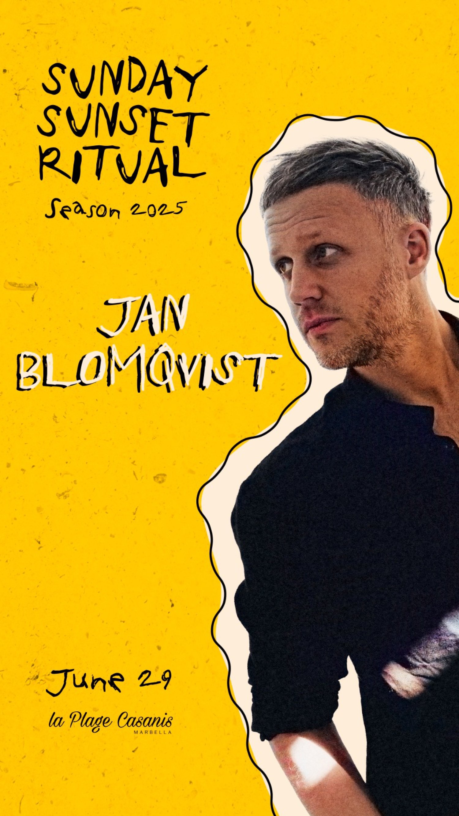 Jan Blomqvist på La Plage